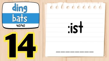 Tricky Words Ding Bats level 14