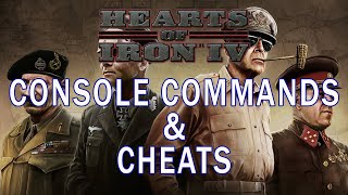 How to Cheat / Use Console Commands in Hearts of Iron 4 screenshot 1