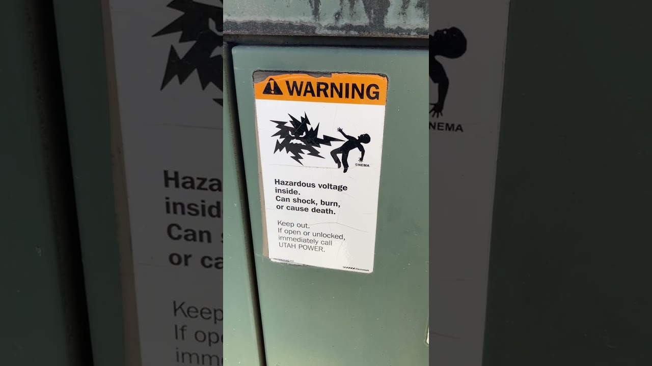 WARNING! Electricity gremlin! 
