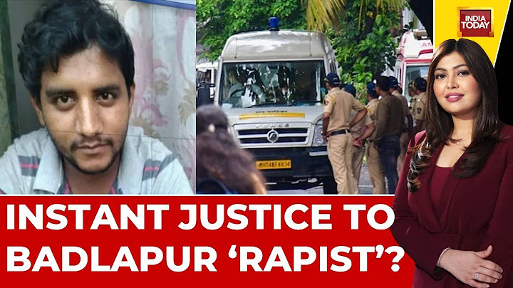 Badlapur Encounter Case: Rape Accused Akshay Shinde Killed By Maharashtra Police | India Today