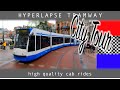 Amsterdam Tram HYPERLAPSE City Tour HOLLAND 18aug 2019