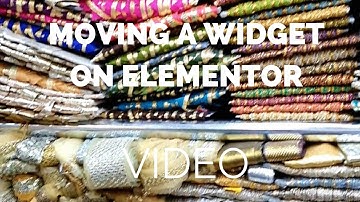 How to move widgets on Elementor simply and easliy no time wasting