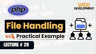 File Handling in PHP | Upload Files to Server & Create User-Based Profile System | Lecture 20