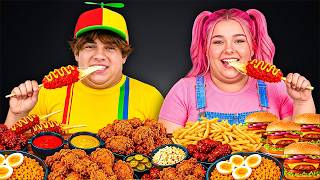 50,000 Calorie Challenge In Roblox ASMR MUKBANG...
