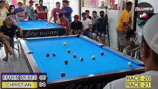 (P4) EFREN  BATA  REYES  + 1 WIN VS  CHRISTIAN \\