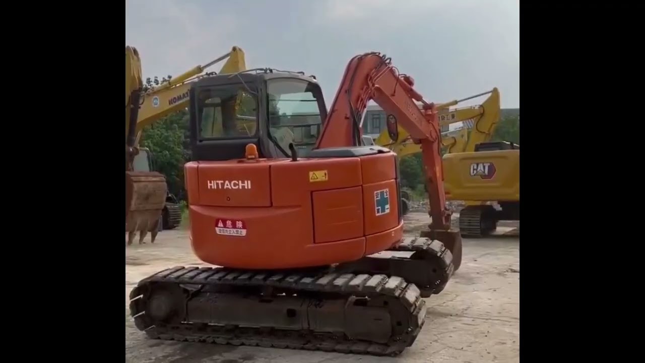2021 HITACHI ZX75US For Sale - YouTube