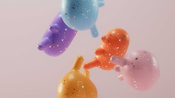 Inflating Abstract Objects in C4D - Cinema 4D Tutorial (Free Project)