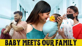 Family meets BABY for the First Time 👶