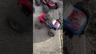 Speed runs back before MODs on the X07’s and a few of the HOSIM RC’s. #hosimrctrucks #hosim #hosimrc