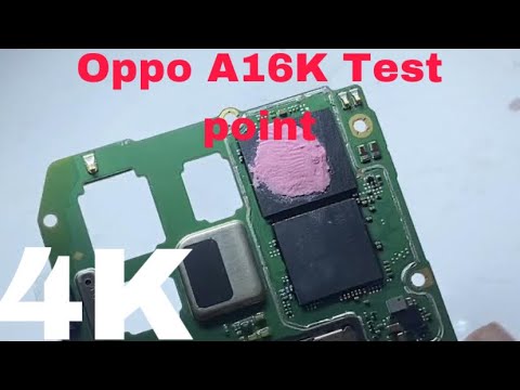 Oppo A16K New 2022 || Brom Test point Cph2349 #oppo #testpoint #diy