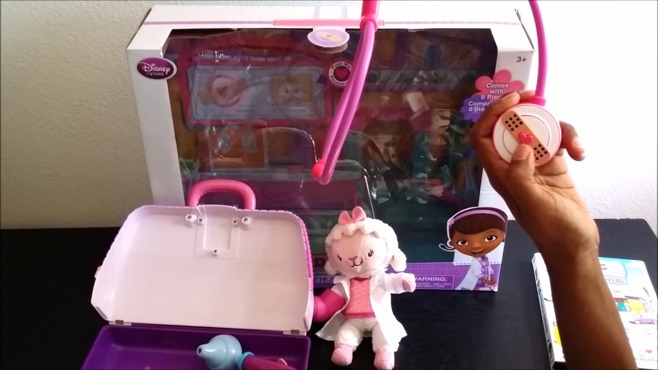 DISNEY JUNIOR DOC MCSTUFFINS TOY HOSPITAL DELUXE FRIENDS