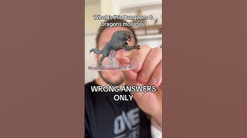 What is this Dungeons and Dragons monster? Wrong answers only #dnd #dnd5e #dungeonmaster #dndmonster