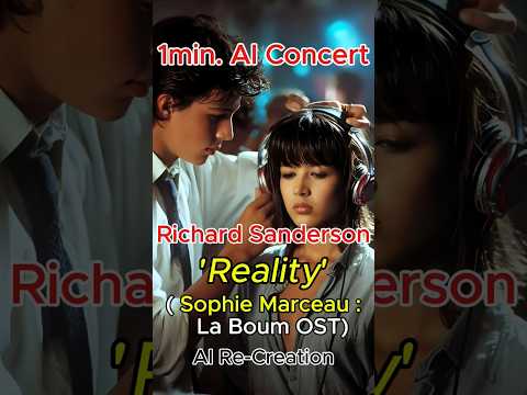 Richard Sanderson Reality AI Cover Performance La Boum OST Tribute MUSEAI Aicover
