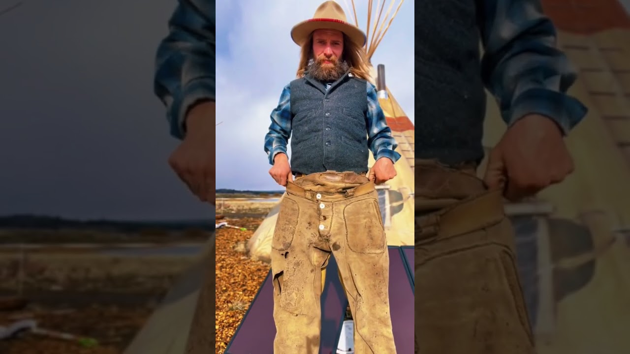 Final episode in this series where I take 2 raw deerskins, than them to buckskin and make pants.