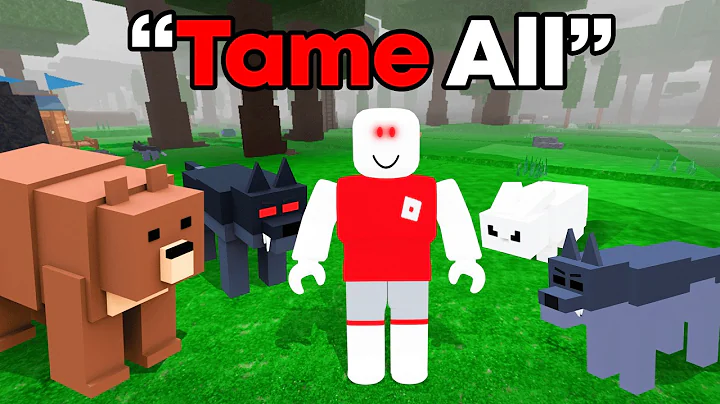 NEW PET TAMING is INSANE in 99 Nights in the Forest!