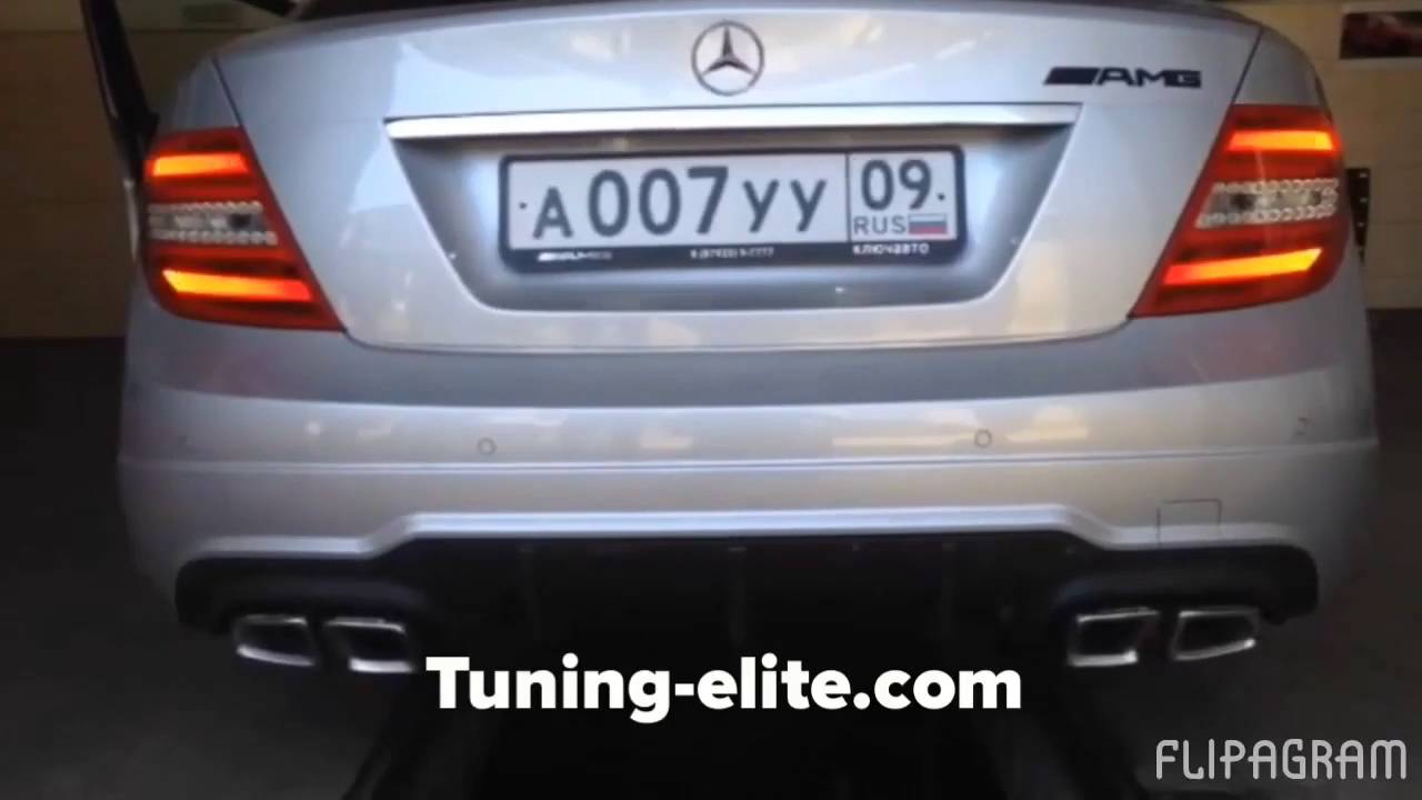 W204 тюнинг фары