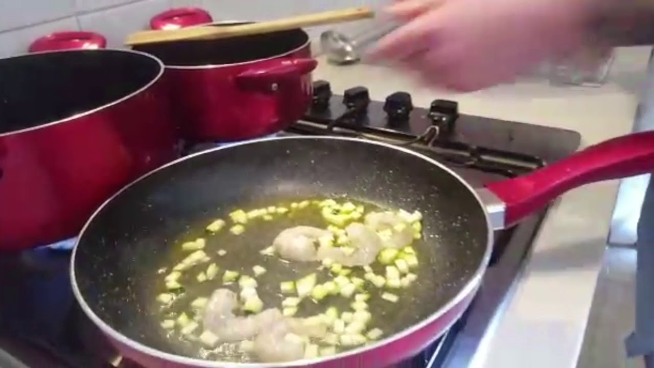 Co' magnam stasera? Risotto gamberi, pesce spada e zucchine con Relis