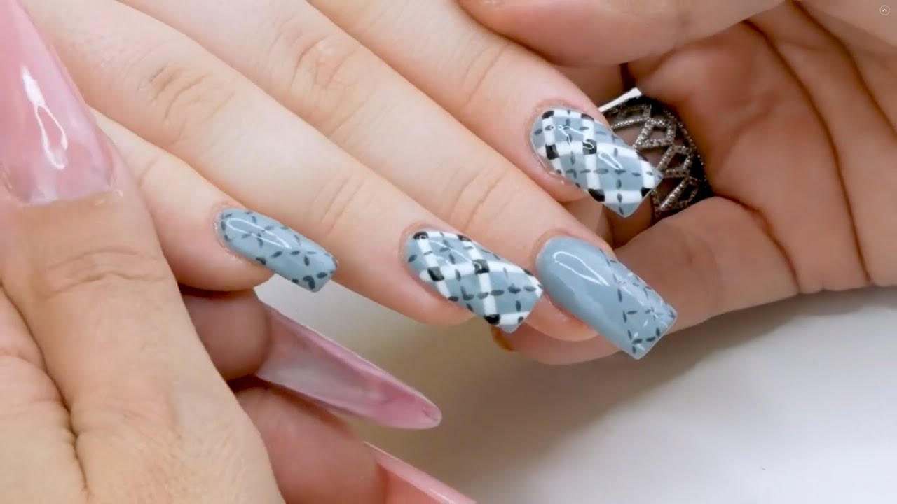Nail Art Losange