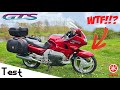 Test il ny a pas de fourche sur cette moto  yamaha gts 1000 de 1995