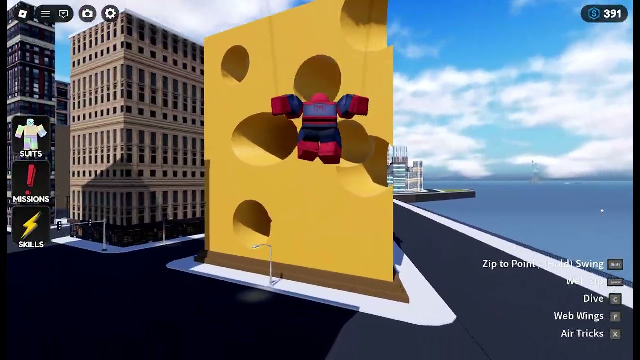 Spider-man roblox web strike