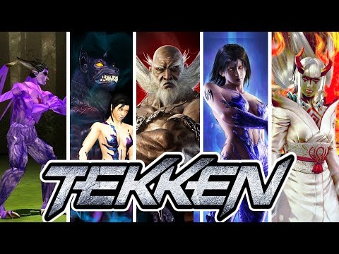 Tekken 1 to 7 (Series) - All Bosses [1080p60]