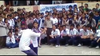 Himachali folk dance by school students