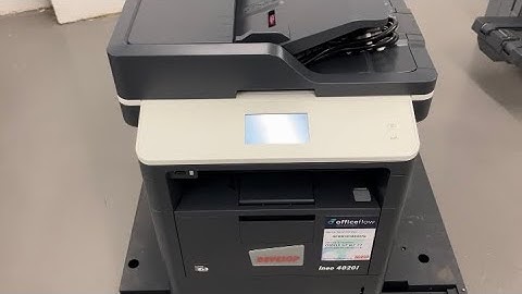 Develop Ineo 4020i page count / meter reading. (Bizhub 4020i)