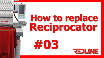 How to Replace the Reciprocator | Redline Embroidery Machines