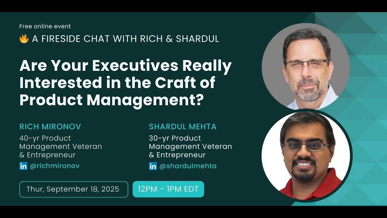 Are Your Executives Really Interested in the Craft of Product Management?