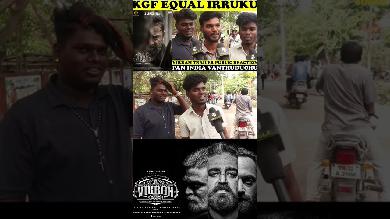 Trailer Maja Ah Irruku 🔥🔥🔥 | Vikram Trailer Public Review | Kamal Hassan | Vijay Sethupathi | Lokesh