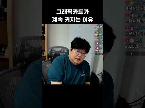 글카가 작아지지 못 하는 이유