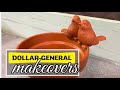 Dollar general terra cotta pots makeovers  amazing high end decor