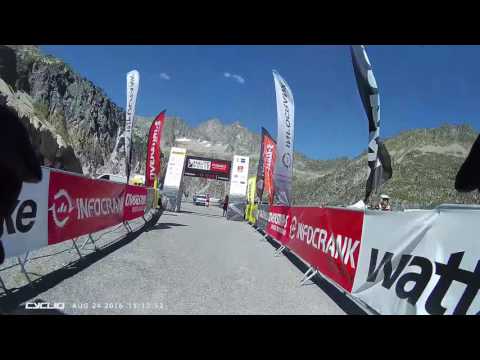 Cycliq Fly12 - Onboard at Haute Route 2016 - The Pyrenees