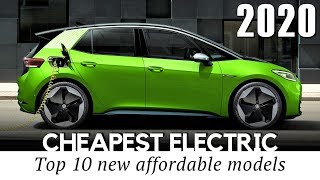 10 Cheapest Electric Cars Priced Below Tesla Vehicles in 2020 (Comparison of Specifications)