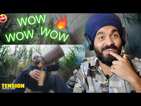 Diljit Dosanjh: Tension (Official Music Video) Advisory | Reaction