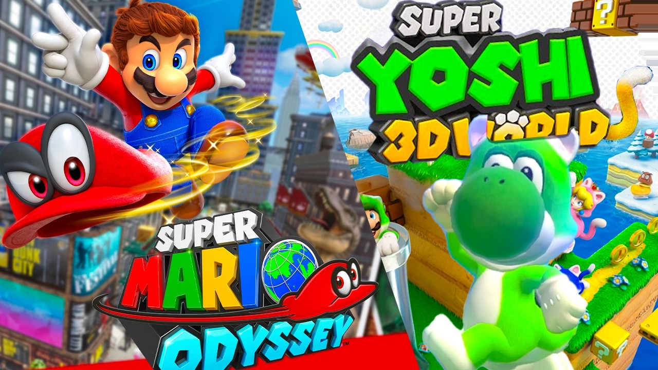 Super Mario Odyssey + Super Yoshi 3D World - Full Game Walkthrough Super Mario Odyssey + Super Yoshi 3D World - Full Game Walkthrough