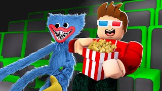 WE WENT INSIDE THE MOVIES IN ROBLOX CINEMA ADVENTURE