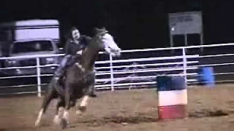 Barrel Horse Heather and Falco