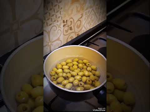 تدبيرة كيف نتخلص من الملح من الزيتون