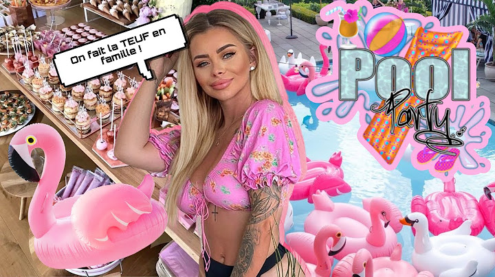 ON TRANSFORME NOTRE JARDIN EN POOL PARTY GÉANTE ! ( + on fait la teuf ) 💫😂