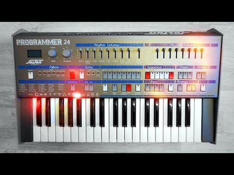 Solton Ketron Programmer 24 - Synthesizer - Italo Disco Machine (1985) sound demo + presets