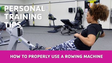 Personal Training Tips - How to Properly Use a Rowing Machine