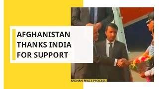 Afghanistan lauds India's role in Afghan peace process