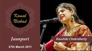 Raag Jaunpuri | Smt. Kaushiki Chakraborty | Hindustani Classical Vocal | Part 4/6