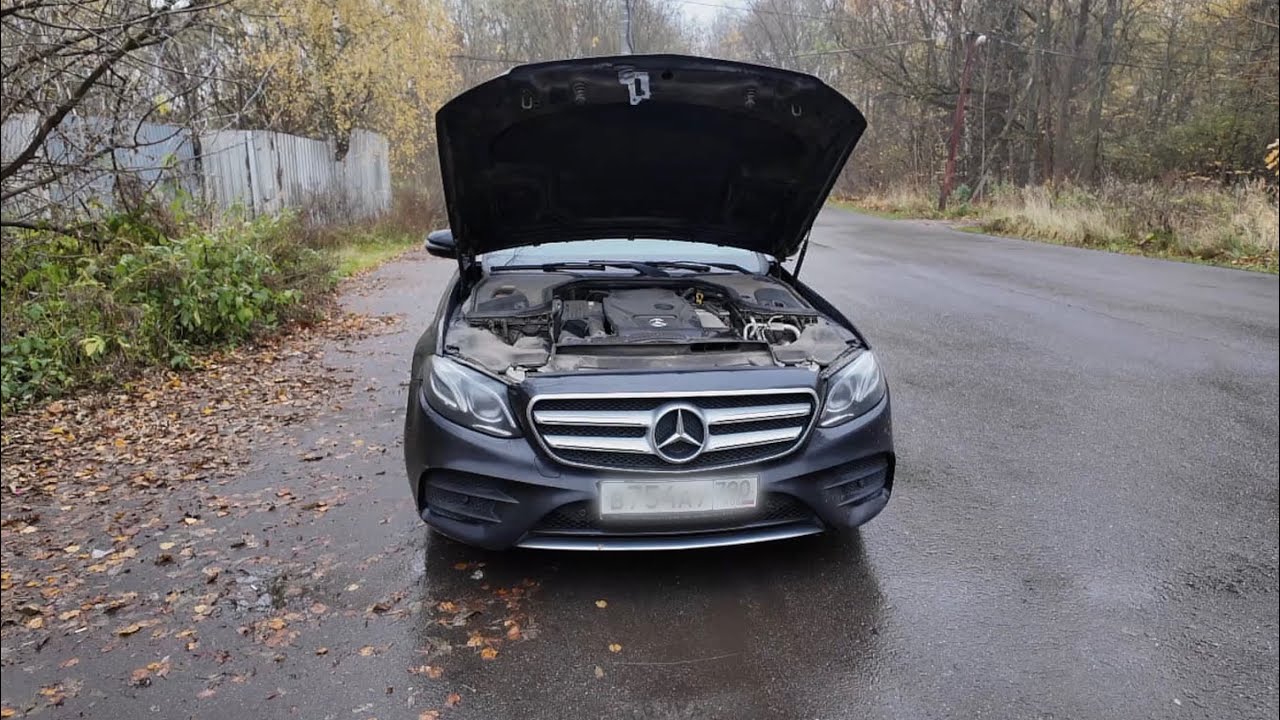 Mercedes E-Class W213 с пробегом 150+. Что скрывает треск при запуске?