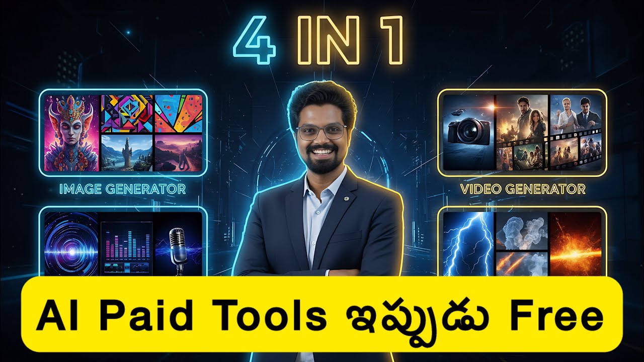 4-IN-1 AI Website That Does EVERYTHING!