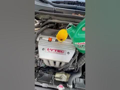 DIY Acura TSX Oil change #automobile #professionaldriver - YouTube