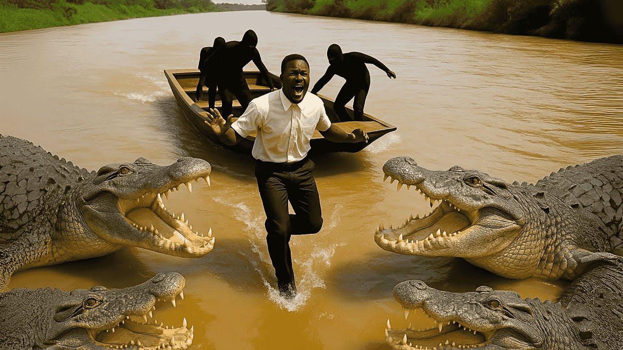 Pasteur poussé dans une rivière de crocodiles vit un MIRACLE INEXPLICABLE