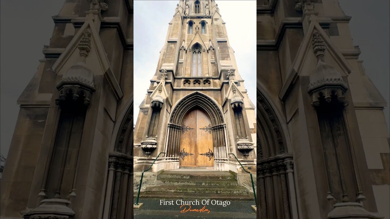 Architectural Beauty in Dunedin | First Church of Otago ⛪#church #architecture  #history