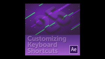 Customizing Keyboard Shortcuts in After Effects
